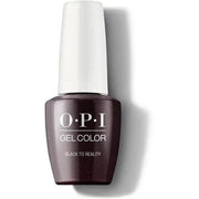 OPI Gel - Black To Reality (#GCHPK12) - OceanNailSupply
