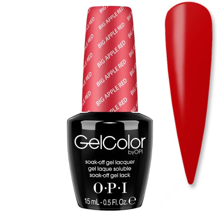 OPI GelColor - Big Apple Red 0.5 oz - #GCN25 - OceanNailSupply