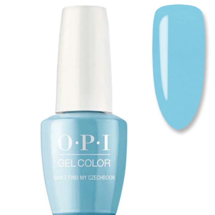 OPI GelColor - Can’t Find My Czechbook 0.5 oz - #GCE75 - OceanNailSupply
