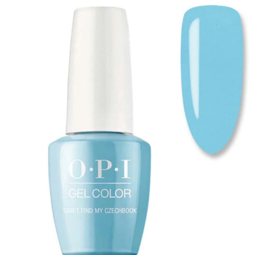OPI GelColor - Can’t Find My Czechbook 0.5 oz - #GCE75 - OceanNailSupply