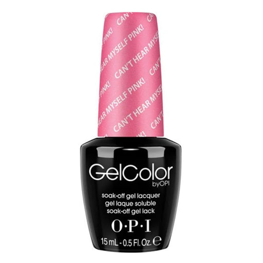 OPI GelColor - Can’t Hear Myself Pink! 0.5 oz - #GCA72 - OceanNailSupply