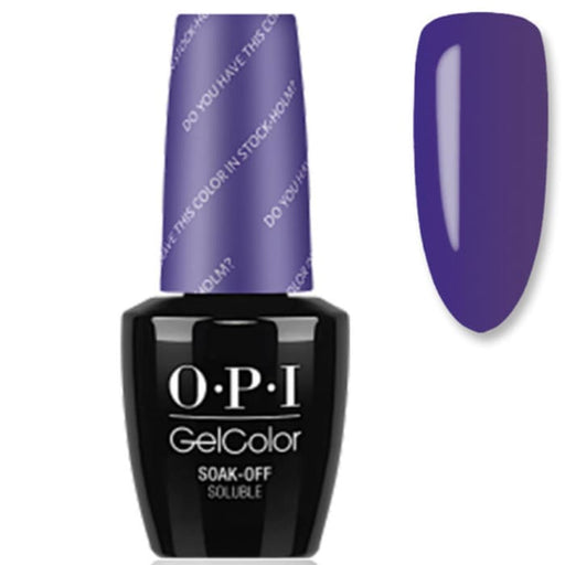 OPI GelColor - Do You have this Color in Stock-holm? 0.5 oz - #GCN47 - OceanNailSupply