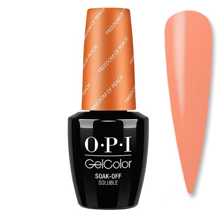 OPI GelColor - Freedom of Peach 0.5 oz - #GCW59 - OceanNailSupply