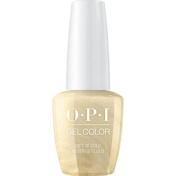 OPI GelColor - Gift of Gold Never Gets Old 0.5 oz - #HPJ12 - OceanNailSupply