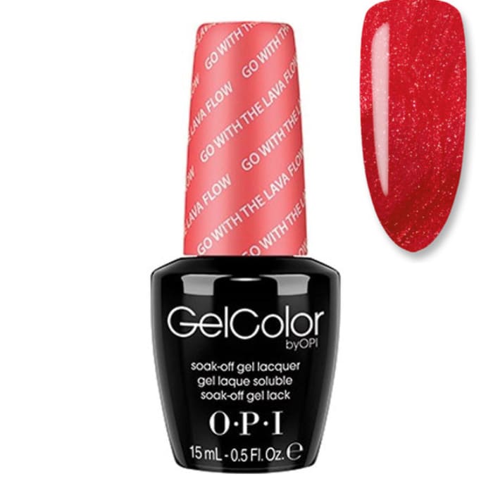OPI GelColor - Go With The Lava Flow 0.5 oz - #GCH69 - OceanNailSupply