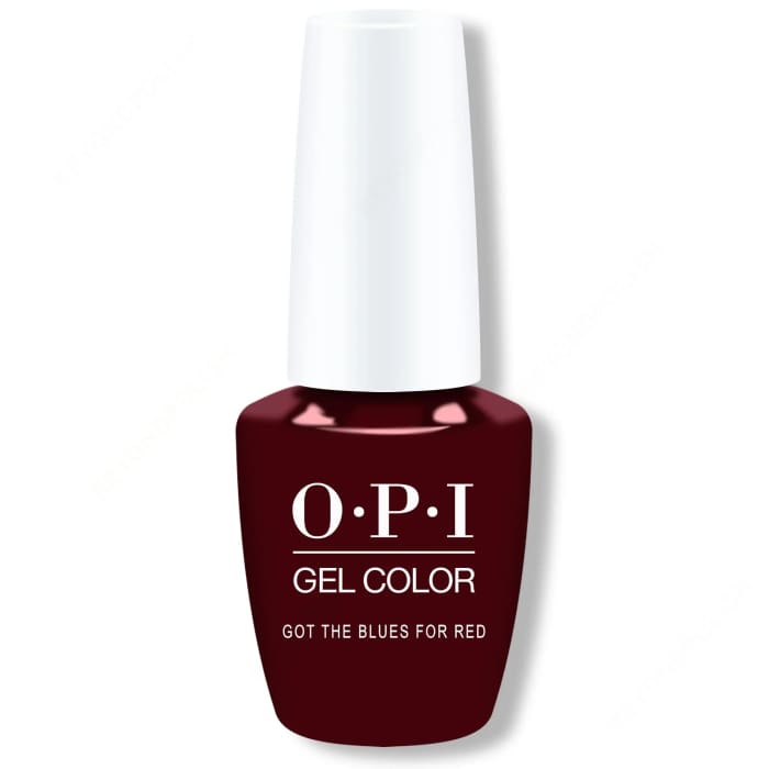 OPI GelColor - Got The Blues For Red 0.5 oz - #GCW52 - OceanNailSupply