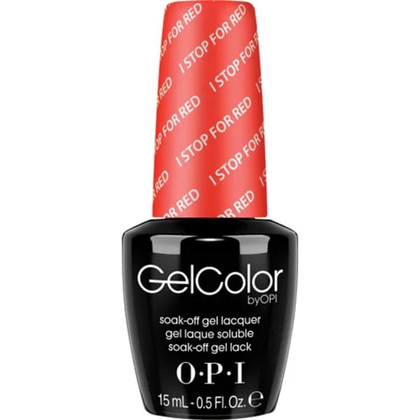 OPI GelColor - I Stop For Red 0.5 oz - #GCA74 - OceanNailSupply