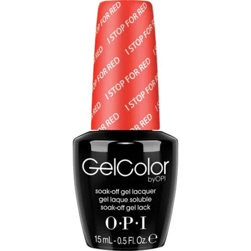 OPI GelColor - I Stop For Red 0.5 oz - #GCA74 - OceanNailSupply