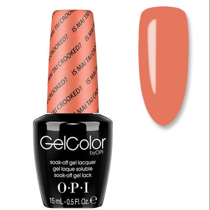 OPI GelColor - Is My Tai Crooked? 0.5 oz - #GCH68 - OceanNailSupply