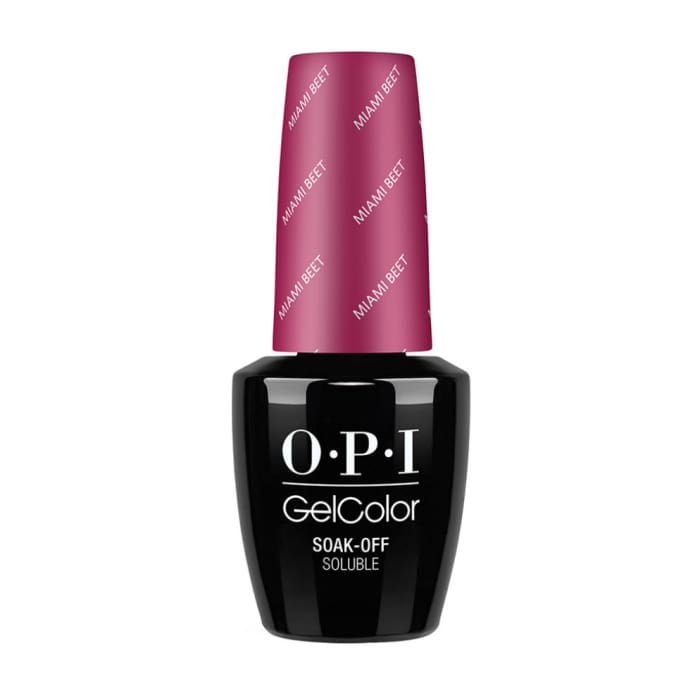 OPI GelColor - Miami Beet 0.5 oz - #GCB78 - OceanNailSupply