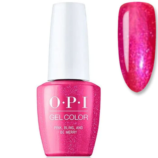 OPI GelColor - Pink Bling and Be Merry 0.5 oz - #GCHPP08 - OceanNailSupply