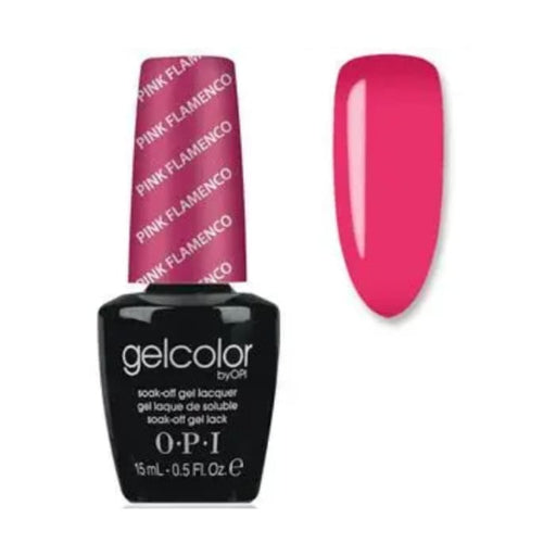 OPI GelColor - Pink Flamenco 0.5 oz - #GCE44 - OceanNailSupply