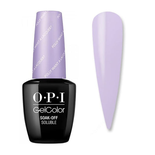 OPI GelColor - Polly Want a Lacquer? 0.5 oz - #GCF83 - OceanNailSupply