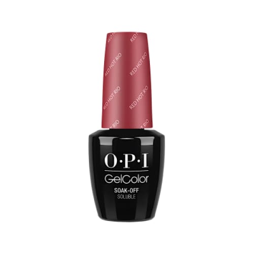 OPI GelColor - Red Hot Rio 0.5 oz - #GCA70 - OceanNailSupply
