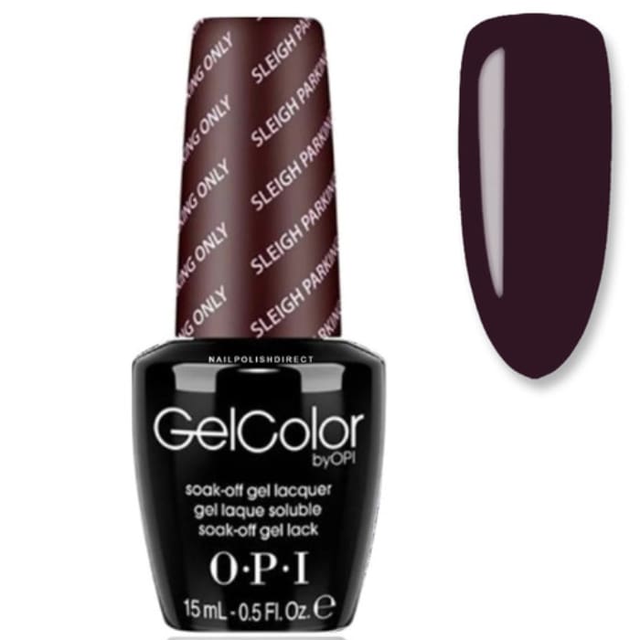 OPI GelColor - Sleigh Parking Only 0.5 oz - #XHPF12 - OceanNailSupply