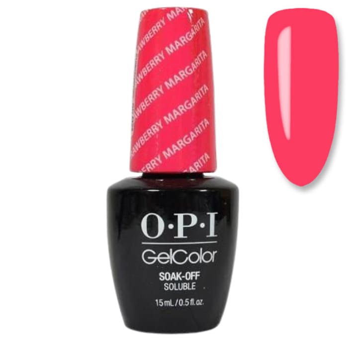 OPI GelColor - Strawberry Margarita 0.5 oz - #GCM23 - OceanNailSupply