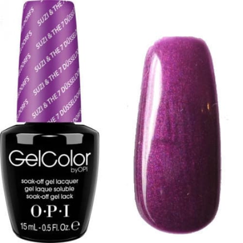 OPI GelColor - Suzi & The 7 Dusseldorfs 0.5 oz - #GCG23 - OceanNailSupply