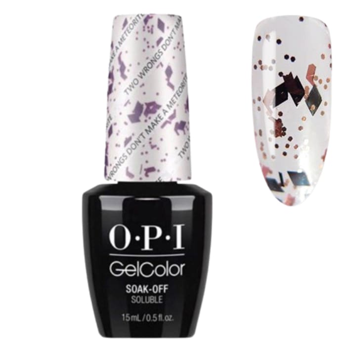 OPI GelColor - Two Wrongs Don’t Make a Meteori 0.5 oz - #HPG48 - OceanNailSupply