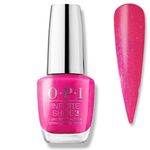 OPI Infinite Shine - La Paz-itively Hot #ISLA20 - OceanNailSupply