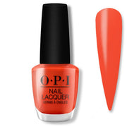 OPI Nail Lacquer - A Red-vival City - #NLL22 - OceanNailSupply