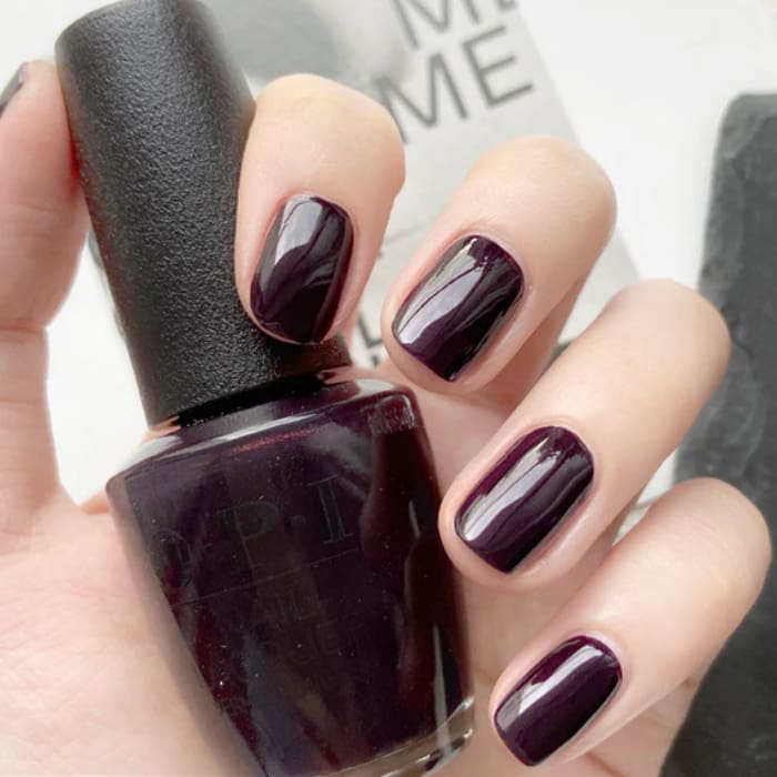 OPI Nail Lacquer - Black Cherry Chutney - #NLI43 - OceanNailSupply