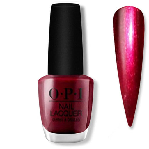 OPI Nail Lacquer - Bogota Blackberry 0.5 oz - #NLF52 - OceanNailSupply