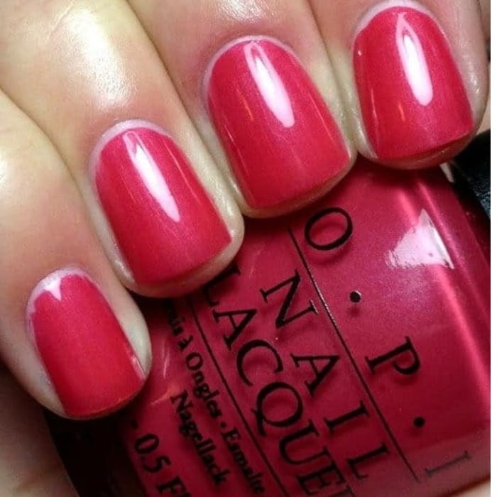 OPI Nail Lacquer - California Raspberry - #NLL54 - OceanNailSupply