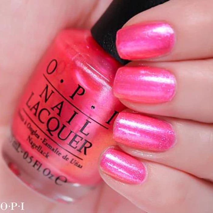 OPI Nail Lacquer - CAN’T HEAR MYSELF PINK! 0.5 oz - #NLA72 - OceanNailSupply