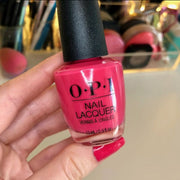 OPI Nail Lacquer - Charged Up Cherry 0.5 oz - #NLB35 - OceanNailSupply