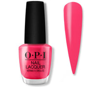OPI Nail Lacquer - Charged Up Cherry 0.5 oz - #NLB35 - OceanNailSupply