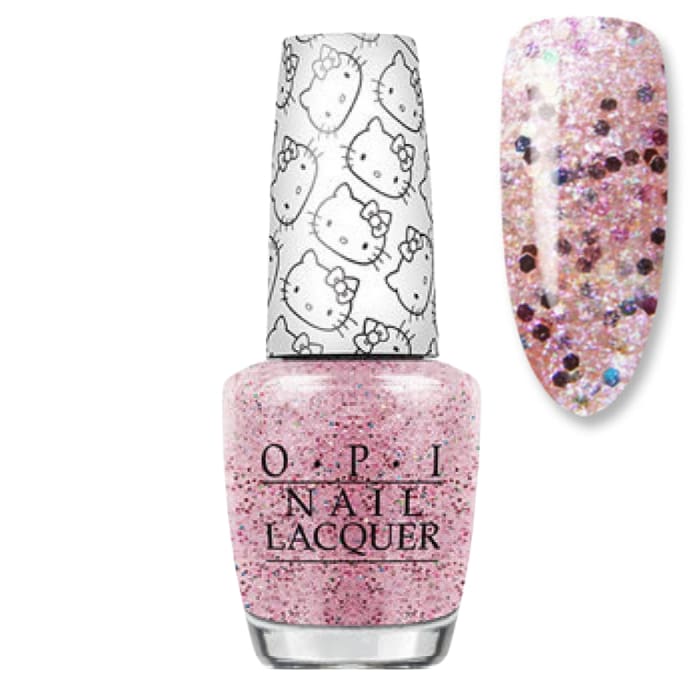 OPI Nail Lacquer - HELLO KITTY Charmmy & Sugar 0.5 oz - #NLH81 - OceanNailSupply