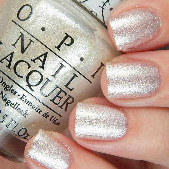 OPI Nail Lacquer - HELLO KITTY Kitty White 0.5 oz - #NLH80 - OceanNailSupply