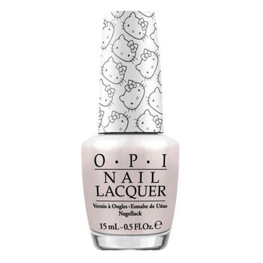 OPI Nail Lacquer - HELLO KITTY Kitty White 0.5 oz - #NLH80 - OceanNailSupply