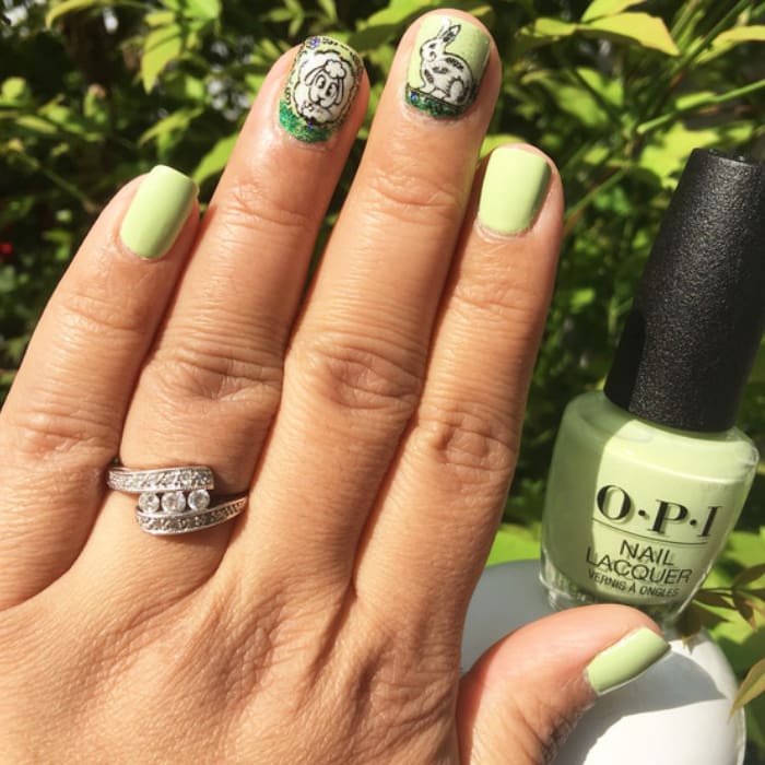 OPI Nail Lacquer - How Does Your Zen Garden Grow? - #NLT86 - OceanNailSupply