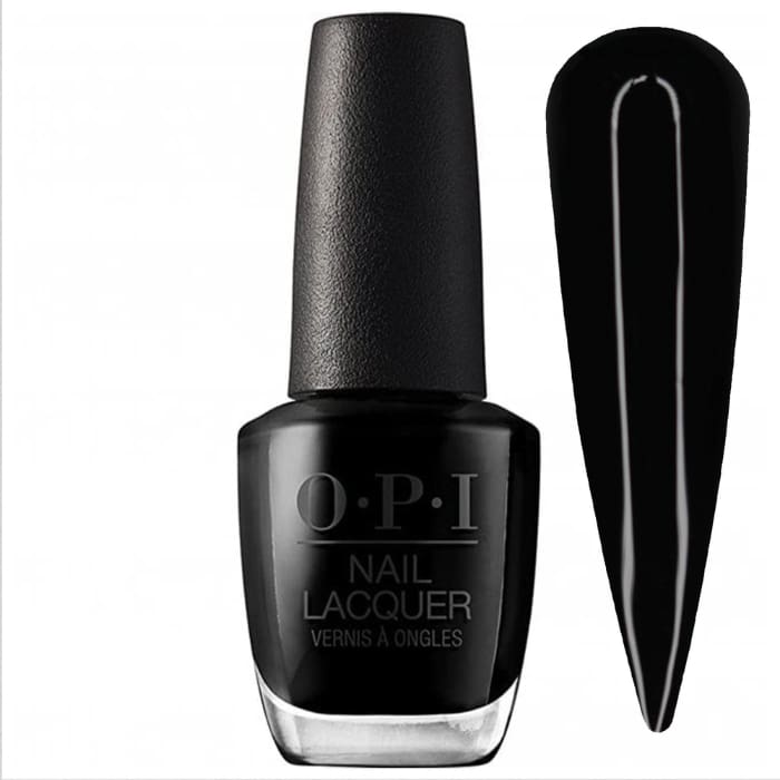 OPI Nail Lacquer - OPI Lady In Black 0.5 oz - #NLT02 EU - OceanNailSupply