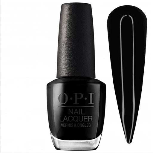 OPI Nail Lacquer - OPI Lady In Black 0.5 oz - #NLT02 EU - OceanNailSupply