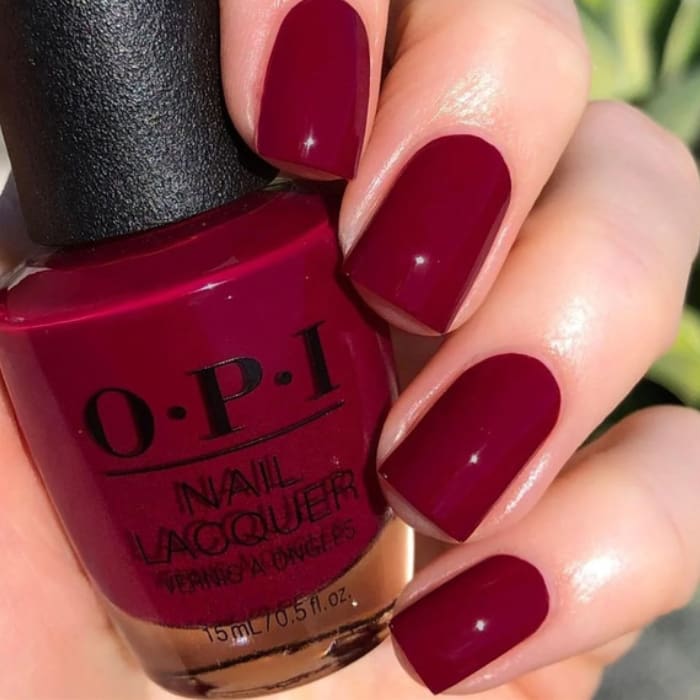 OPI Nail Lacquer - Malaga Wine 0.5 oz - #NLL87 - OceanNailSupply