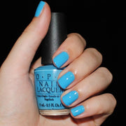 OPI Nail Lacquer - No Room for the Blues 0.5 oz - #NLB83 - OceanNailSupply