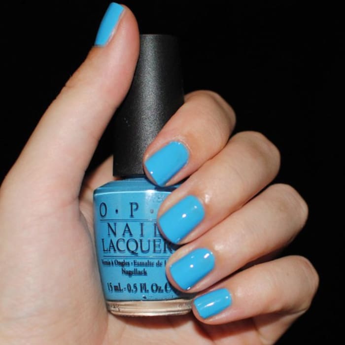 OPI Nail Lacquer - No Room for the Blues 0.5 oz - #NLB83 - OceanNailSupply