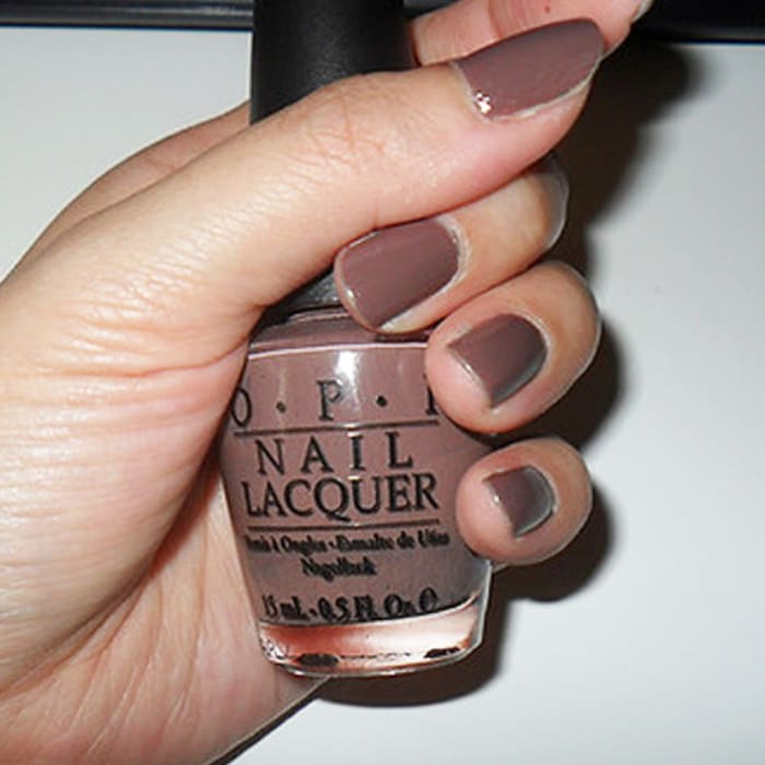 OPI Nail Lacquer - Over the Taupe 0.5 oz - #NLB85 - OceanNailSupply