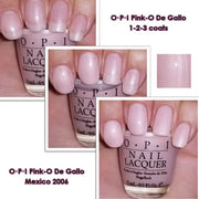 OPI Nail Lacquer - Pink-o De Gallo 0.5 oz - #NLM22 - OceanNailSupply