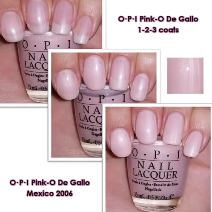 OPI Nail Lacquer - Pink-o De Gallo 0.5 oz - #NLM22 - OceanNailSupply