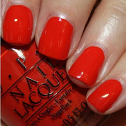 OPI Nail Lacquer - Race Red 0.5 oz - #NLF68 - OceanNailSupply