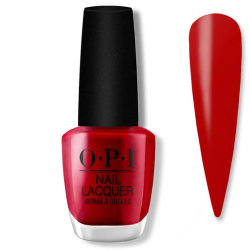 OPI Nail Lacquer - Red Hot Rio 0.5 oz - #NLA70 - OceanNailSupply