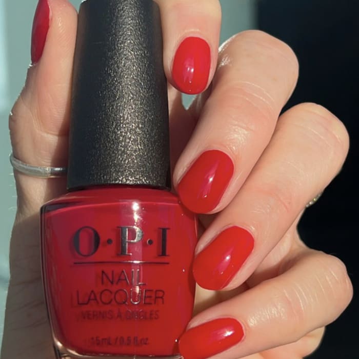 OPI Nail Lacquer - Red-Veal Your Truth - #NLF007 - OceanNailSupply