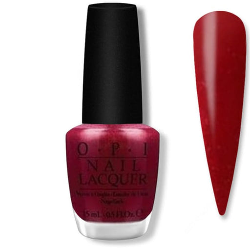 OPI Nail Lacquer - Rosie Mistletoe-sies 0.5 oz - #HL815 - OceanNailSupply