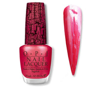 OPI Nail Lacquer - SHATTER Pink Shatter 0.5 oz - #NLE58 - OceanNailSupply