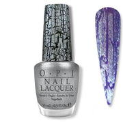 OPI Nail Lacquer - SHATTER Silver Shatter 0.5 oz - #NLE62 - OceanNailSupply