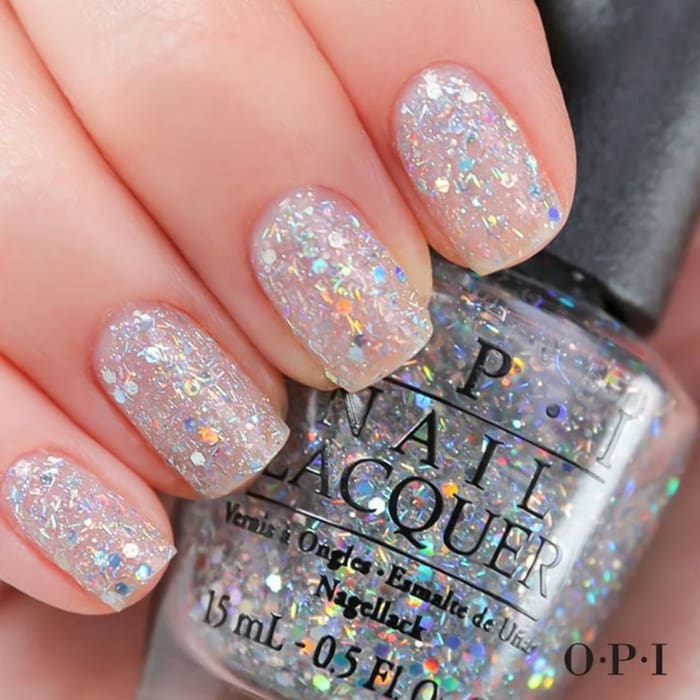 OPI Nail Lacquer - Snowflakes in the Air - #HLE50 - OceanNailSupply