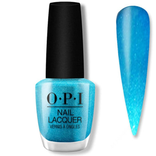 OPI Nail Lacquer - Teal The Cows Come Home 0.5 oz - #NLB54 - OceanNailSupply